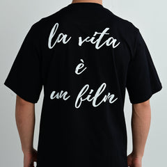 Camiseta Oversized Masculina La Vita Preta
