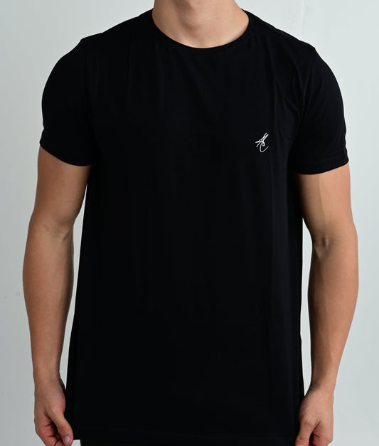 Camiseta Masculina de Algodão Egípcio Slim